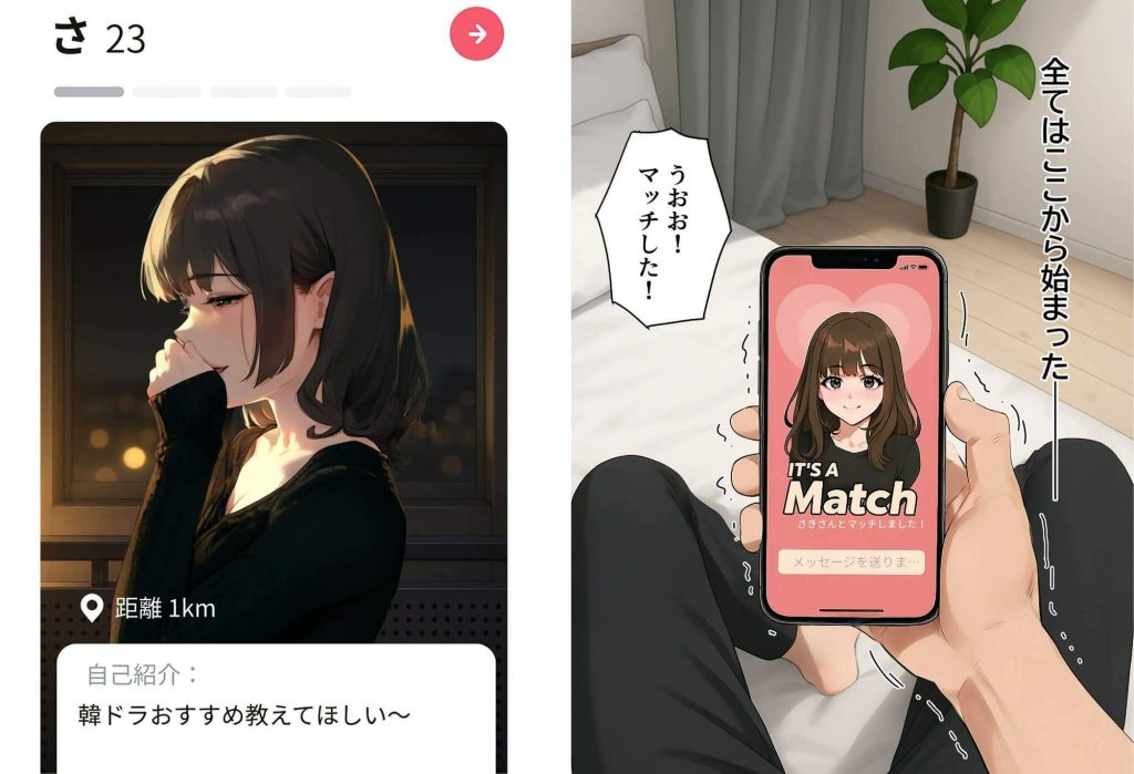 【実話】童貞マチアプ体験記!冴えないエンジニア(23)が愛を証明するまでwww サンプル画像3