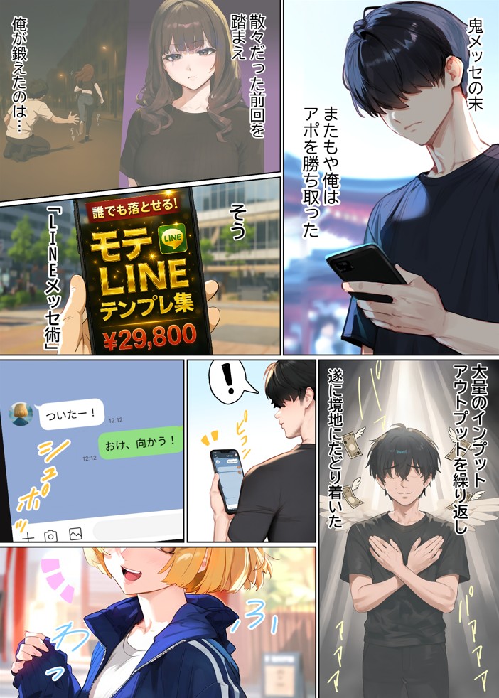 【実話】童貞マチアプ体験記!冴えないエンジニア(23)が愛を証明するまでwww サンプル画像38