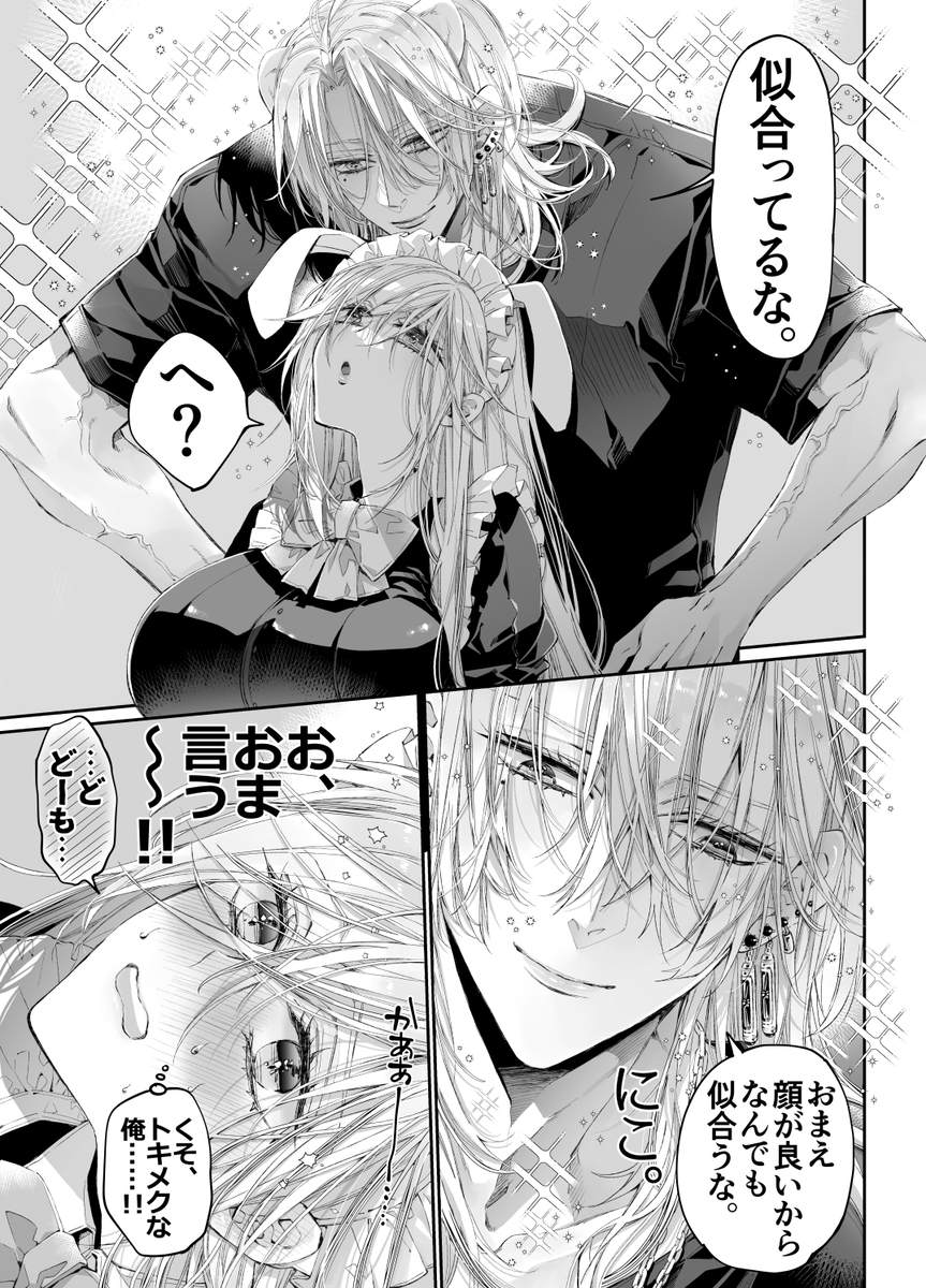 ターシャリトランスストレンジ*絶世の美女(元ヤン総長)が絶世の美男×2(敵対チーム総長)+(幼馴染)に執着溺愛される話 サンプル画像15