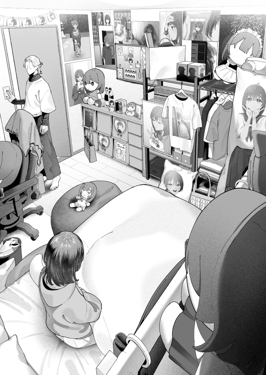 気持ち悪いです蒼木くんっ～陽キャ男子の推し部屋は全部“私”でできている～　サンプル画像19